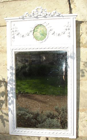 french antique trumeau mirror